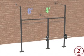 10' Wall Mount Titan Rig: Intermediate 2