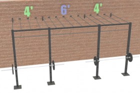 14' Wall Mount CrossRig Intermediate (1)