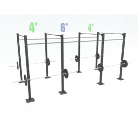 14' Freestanding Titan Rig: Basic Single Bar