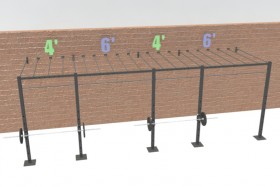 20' Wall Mount CrossRig Intermediate (1)