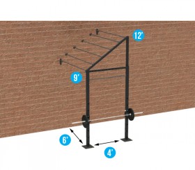 4' Wall Mount Titan Rig: Advanced