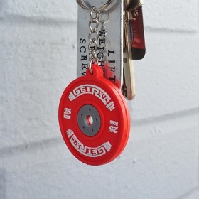Get RXd Comp Plate Keychains