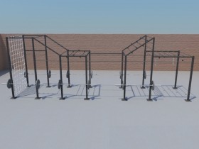 Ninja Warrior Elite 30' x 6' Titan Rig: August's Rig of the Month